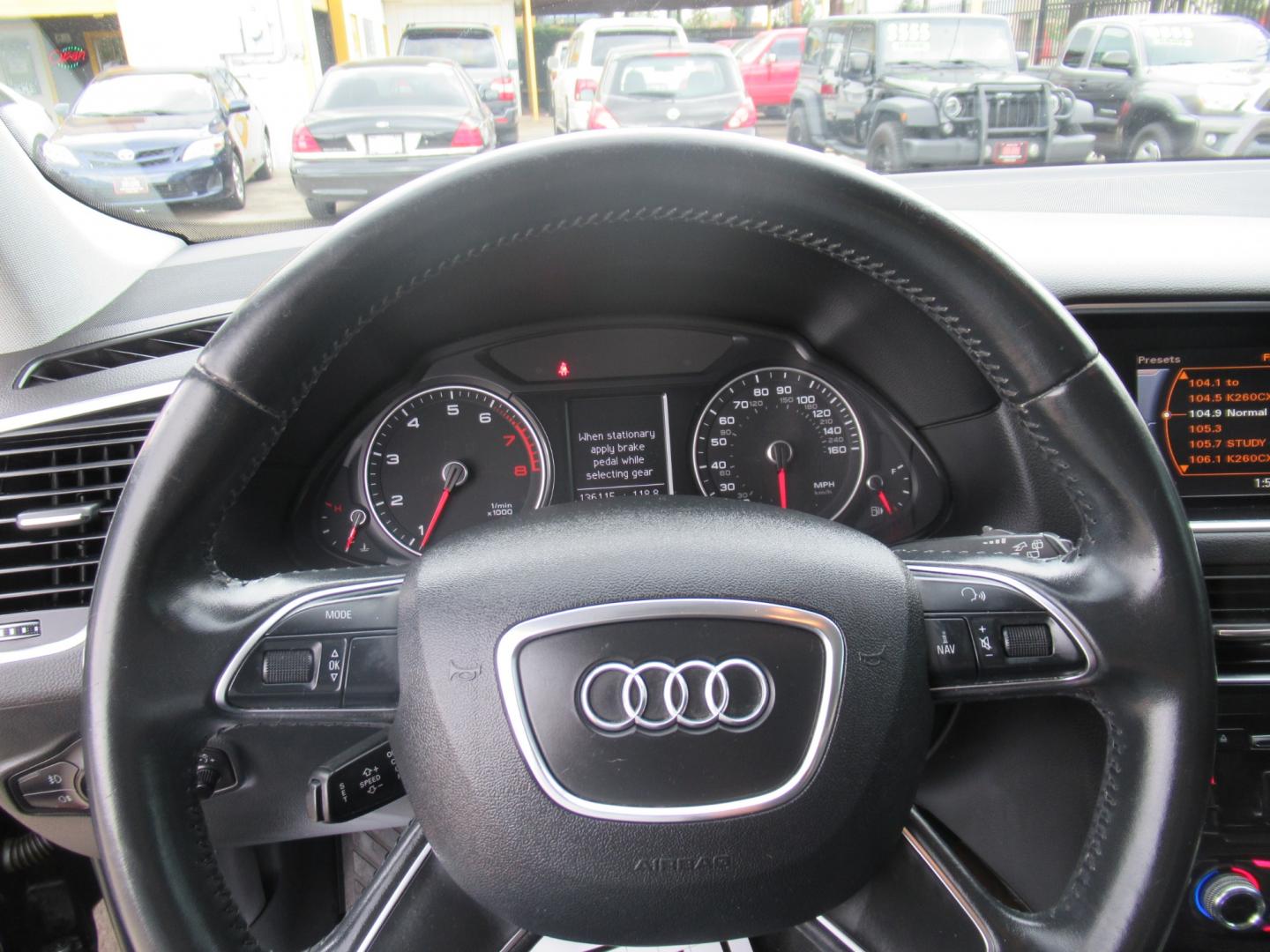 2015 Black /Black Audi Q5 PREMIUM PLUS (WA1LFAFP4FA) with an 2.0L I4 F DOHC 16V engine, Automatic transmission, located at 1511 North Shepherd Dr., Houston, TX, 77008, (281) 657-1221, 29.798361, -95.412560 - 2015 AUDI Q5 2.0T QUATTRO PREMIUM PLUS VIN: WA1LFAFP4FA145528 W A 1 L F A F P 4 F A 1 4 5 5 2 8 4 DOOR WAGON/SPORT UTILITY 2.0L I4 F DOHC 16V FLEX FUEL ALL WHEEL DRIVE - Photo#5